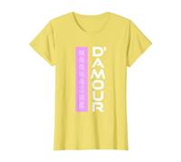 Cadeau Marraine d'amour Baptême Noël Anniversaire Original T-Shirt, Femme, Citron, 3XL