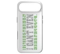 Cadeau mathématique Amusant avec Inscription « I Can't Even Prime Numbers » Coque pour iPhone Air
