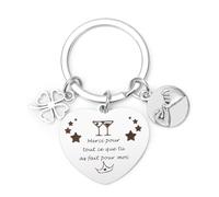 Cadeau Merci Porte Clef Cadeau Famille Cadeau Amie Cadeau Collegue De Travail Femme Homme Cadeau Pour Son Copain Cadeau Pour Sa Copine Cadeau Maitresse D'éCole Cadeaux Remerciements Anniversaire Noel
