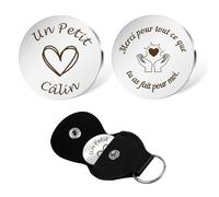 Cadeau Merci pour tout-Cadeau Merci Nounou Amie Maitresse Collegue Docteur Maman Papa Infirmière Merci Remerciement Personnalisable,Un Petit Câlin Cadeaux Idee Cadeau Femme Homme Noel Original