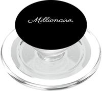 Cadeau Millionnaire pour des Millions d'entrepreneurs Riches et prospères PopSockets PopGrip pour MagSafe