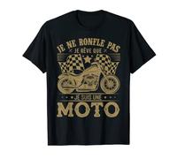 Cadeau Motard Je Ne Ronfle Pas Je Rêve Que Je Suis Une Moto T-Shirt