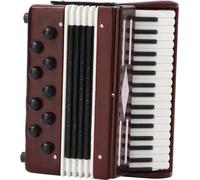 Cadeau musical durable Modèle d'accordéon Home Decor, finition fine 6 cm pour le bureau