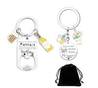 Cadeau Naissance Annonce grossesse Marraine porte clé demande Cadeau Parrain Marraine demande original Veux tu être marraine parrain demande cadeau parrain marraine bapteme porte clé