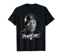 Cadeau Noel Drole J'Ai GLISSÉ Chef Humour LA 7eme Compagnie T-Shirt