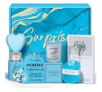 Cadeau Noel Femme Coffret Plaque Acrylique Heart Cadeau Anniversaire Femme, Soeur, Fille