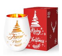 Cadeau Noel, Idee Coffret Cadeau Femme, Cadeau Anniversaire Femme, Personnalisé Idee Coffret Photophore Portes Tealights Gravés au Laser