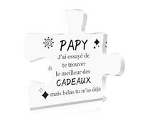 Cadeau Noël Pour Papy Cadeau Papy Cadeau Grand-Pere Acrylique Bloc Puzzle Idee Cadeau Grand Pere Anniversaire Cadeau Pour Papy Anniversaire Cadeau Fete Des Grands Peres Cadeau Fête Des Papy