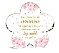 Cadeau Nounou Acrylique Cadeau Nounou Noel Cadeau Noël Idee Cadeau Noel Nounou Cadeau Merci pour Nounou Noel Cadeau Assistante Maternelle Cadeau Remerciement pour Nounou Cadeau Nounou Fin De Contrat