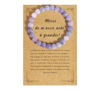 Cadeau Nounou Original Bracelet Cadeau Maitresse d'école Fin d'année Merci Maitresse Cadeau Atsem Maternelle Cadeau Creche Fin d'année Merci Cadeau Aesh Institutrice Prof Avs Cadeau Maitresse Noel