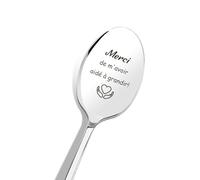 Cadeau Nounou Original Cadeau Noel Nounou Cuillère A Cafe en Acier Inox Cadeau pour Nounou Idee Cadeau Nounou Cadeaux Nounou Super Nounou Cadeau pour La Nounou Cadeau Nounou Original Noel Anniversaire