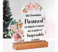 Cadeau Nounou Original, Cadeau Nounou Fin de Contrat