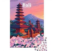 Cadeau Nouvel an : Bali Indonesia Puzzle 1000 Pièces, 38x26cm/1000pcs