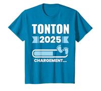 Cadeau Oncle Annonce Grossesse Bébé Garçon Futur Tonton 2025 T-Shirt
