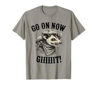 Cadeau Opossum Cowboy Vintage Western Country Opossum Go On Now T-Shirt