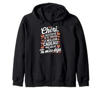 Cadeau Original Chéri Saint Valentin Amour Couple Humour Sweat à Capuche