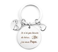 Cadeau Original Pour Papa - Porte-Clef Saint Valentin, Anniversaire, Fête Des Pères, Noël - Idée Cadeau Beau-Père
