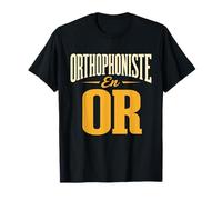 Cadeau Orthophoniste Humour Orthophoniste en Or T-Shirt