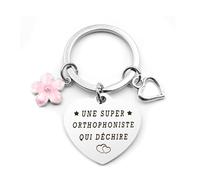 Cadeau Orthophoniste,Porte Clés Orthophoniste Merci Orthophonistes Qui Déchire Cadeau Noel