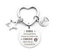 Cadeau Papa,Cadeau Pour Papa,Cadeau Anniversaire Papa,Porte Clef Papa,Cadeau Homme,Cadeau Beau Pere,Cadeau Fete Des Peres,Idee Cadeau Fete Des Peres,Cadeau Pour Son Papa,Cadeau Moins De 10 Euros