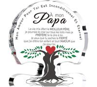 Cadeau Papa Cadeau pour Papa Original Plaque Acryliques Cadeau Papa Anniversaire Idee Cadeau Papa-cadeau d COFFRET CADEAU BIEN-ETRE