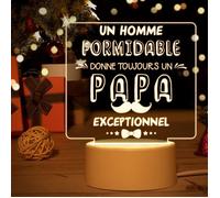 Cadeau Papa Homme Cadeau Fete des Pere Cadeau Papa Veilleuse Cadeau Anniversaire Papa Cadeau Fte des Pres COFFRET CADEAU BIEN-ETRE