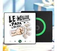 Cadeau Papa Personnalisé, Aimant Frigo Musical Personnalisé Photo, Idee Cadeau Anniversaire Papa Grand Père, Cadeau Fete des Peres, Cadeau de Fête des Pères Bonne Papa, Meilleure Papa du Monde