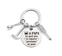Cadeau Papa Pour Noël, Anniversaire, Fête Des Pères - Porte-Clés Moins De 10 Euros - Idée Pour Nouveau, Futur Ou Père