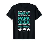 Cadeau Papa T Shirt Homme Je Suis Un Papa Geek T-Shirt