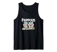 Cadeau papeux pour l'homme Myth Bad Influence Grandpa Débardeur