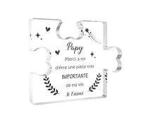 Cadeau Papy Acryliques Puzzle Cadeau Fete des Peres Cadeau Fete des Grand Pere Cadeau Papy Original Cadeau Fete des Grands Peres Cadeau Saint Valentin pour Papy Cadeau St Valentin Papi