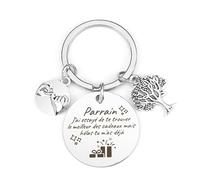 Cadeau Parrain: Veux-Tu Être Mon Parrain? Porte-Clef, Demande, Annonce, Anniversaire, Fête Des Pères