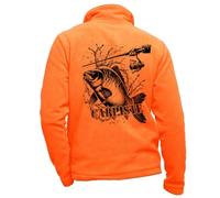 Cadeau Pêche Carpe Premium, Veste Imperméable Homme pour Pêcheur Passionné