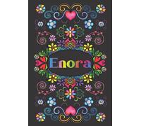 CADEAU PERSONNALISÉ AU NOM DE ENORA: Magnifique Journal Ligné Pour Enora