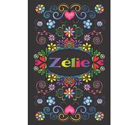 CADEAU PERSONNALISÉ AU NOM DE ZÉLIE: Magnifique Journal Ligné Pour Zélie