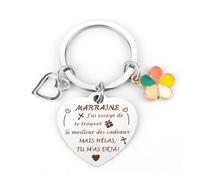 Cadeau Personnalisé Porte Clé - Idées Pour Anniv., Noël et Filleule