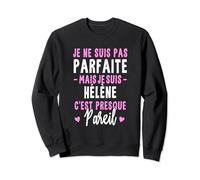Cadeau Personnalisé Prénom Hélène Femme Humour Noël Sweatshirt