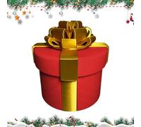 Cadeau plaisantant - Boîte de Burla compacte et réutilisable, décoration pour rire et plaisir, parfaite pour les fêtes, Noël, mariage et anniversaire, polyvalent pour l'intérieur, extérieur et amis