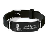 Cadeau Plus Bracelet Je Suis Toujours Avec Toi - bracelet photo, bracelet personnalisé femme (Modèle #1)