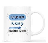 Cadeau Plus Mug Personnalisé Année - Cadeau future maman, Mug future maman, Cadeau Futur Parents, Tasse Futur Papa (Papa)