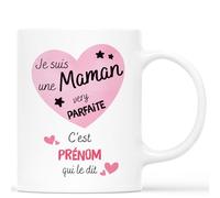 CADEAU PLUS Mug Personnalisé - Je Suis Une Maman Very Parfaite - Cadeau Fête Des Mères, Tasse Pour Maman