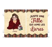 Cadeau Plus Mug Personnalisé Prénom - Chut Je Lis - Cadeau pour les amateurs de livres, tasse livre, mugs livre, tasse personnalisable, cadeaux pour les amateurs de lecture (Modèle #6)
