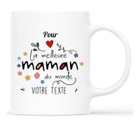 Cadeau Plus Mug Pour La Meilleure Mamie Du Monde - Cadeau Fête Des Grands-Mères, Tasse Super Voisine, Maman Tasse (Maman)