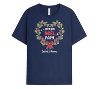Cadeau Plus T-Shirt Personnalisé Prénom - Joyeux Noel Papa Papy Maman Mamie - Cadeau Noel Papi Et Mamie, Cadeaux Noel Papa, Noel Maman, T Shirt Famille, Tshirt Noel Famille, T Shirt Famille Assorti