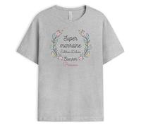 CADEAU PLUS T-Shirt Personnalisé Prénom - Super Marraine Édition Deluxe - Cadeau Parrain Marraine Bapteme, Cadeau Marraine Noel, Cadeau Marraine Personnalisé, Cadeau Marraine Original, Tshirt Marraine