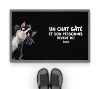 Cadeau Plus Tapis Personnalisé Prénom - Gâté Pourri - Paillasson Personnalisé, Paillasson Entree, Tapis personnalisé entrée, paillasson Interieur personnalisé (#1)