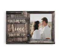Cadeau Plus Toile Personnalisé - On Trouve Toujours Le Chemin De Retour Avec Photos - tableau personnalisé saint valentin, cadre toile personnalisée, idee cadeaux couple 1 an (Modèle #2)
