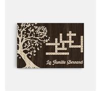 Cadeau Plus Toile Personnalisée Ensemble Nous Formons Une Famille - Tableau Personnalisé, Tableau Famille Personnalisable, Cadeau Famille Personnalisé, Cadeau Famille Noël (Modèle #13)