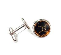 Cadeau Porte-Bonheur Vintage, Style Heavy Metal, Avec L'Étoile De Feu De La Vierge. Inspiré Des Douze Signes Du Zodiaque Vierge. Boucle De Manchette Personnalisée. Accessoire De Chemise Idéal Pour