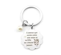 Cadeau Porte-clé fille, idée cadeau ado pour ma fille et mère
